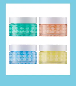 Selection of four KORMESIC capsule creams featuring Centella, Retinol, HA, and Gold