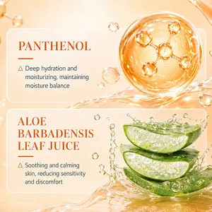 Vitamin C peel-off lotion enriched with hydrating Panthenol and soothing Aloe Vera