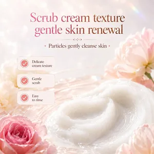KORMESIC Butt Scrub featuring a creamy texture for gentle skin renewal and cleansing.