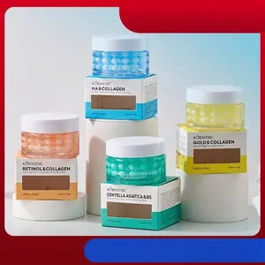 KORMESIC Capsule Face Cream Collagen Hyaluronic Acid Retinol Gold Moisturizing Brightening Anti Aging Repair Skin Care Cream