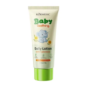KORMESIC Baby Soothing Daily Lotion with Calendula for delicate skin, 60g tube
