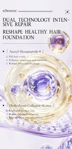 Capsule professionali per capelli KORMESIC con collagene per riparazione intensiva