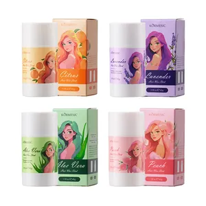 Set di bastoncini di cera per capelli KORMESIC agli agrumi, lavanda, aloe e pesca