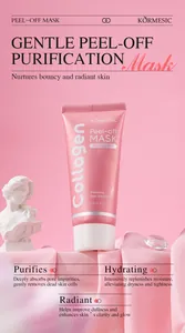 Dettagli della maschera Peel-off al collagene KORMESIC per pelle radiosa e pura