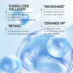 KORMESIC feuchtigkeitsspendende Maske mit Kollagen, Retinol, Niacinamid und Ceramid