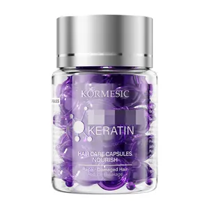 Capsule per la cura dei capelli KORMESIC Keratin per riparare i capelli danneggiati