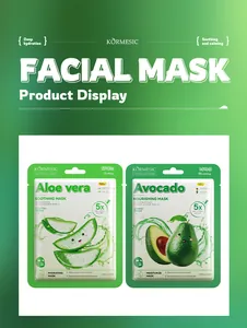 KORMESIC Avocado und Aloe Vera nährende Gesichtsmaske für die feuchtigkeitsspendende Hautpflege