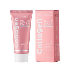 Maschera viso peel-off al collagene KORMESIC per pulizia profonda e pelle luminosa 60g