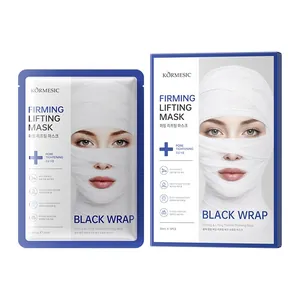 KORMESIC Black Wrap Straffende und Lifting-Maske für Feuchtigkeit und Porenverfeinerung