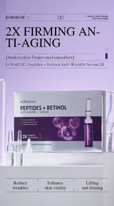 KORMESIC Peptides and Retinol Anti-Wrinkle Serum ampoules for firming and smoothing
