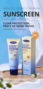 Gentle KORMESIC Baby Face & Body Sunscreen Lotion SPF 50+ for nourishing skin protection
