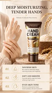KORMESIC rice essence hand cream for deep moisturizing and nourishing skin care