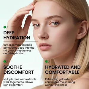 KORMESIC moisturizing aloe vera gel formulated for deep skin hydration and soothing care