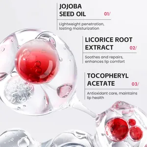 Essence pour les lèvres 3-en-1 à l'huile de jojoba et vitamine E pour l'hydratation