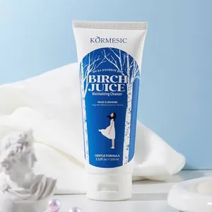 KORMESIC Birch Juice Moisturizing Facial Cleanser 100ml for gentle and mild cleaning