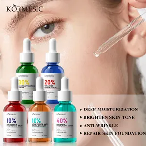 KORMESIC Gesichtsserum-Set: AHA, Niacinamid und Ceramid für strahlende, gesunde Haut