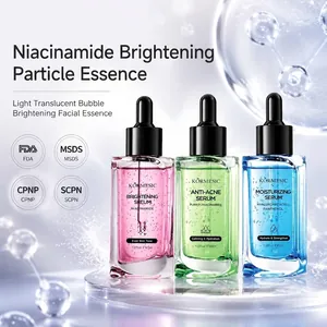 KORMESIC Sérum Facial Niacinamida Ácido Hialurónico Ácido Salicílico Iluminador Hidratante Anti-Acné Esencia de Partículas para el Cuidado de la Piel