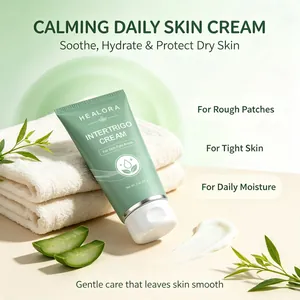 Skin Soothing Cream For Skin Fold Areas Non-Greasy Moisturizing Relief For Dry Irritated Skin Plant Extract Gentle Body Care Cream