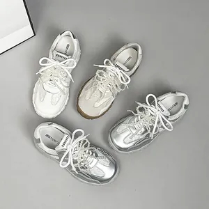 Damen Ballett Stil Echtes Leder Sneaker Künstliche Perlen Verziert Retro Lässig German Army Trainer Schuhe Mit Dicker Sohle
