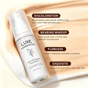 Fond de teint changeant LUXE 50ml pour un éclat et une couvrance parfaite