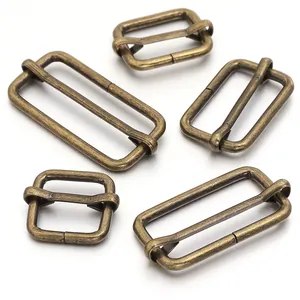 Hebillas de ajuste de metal bronce antiguo para correas de bolsos DIY