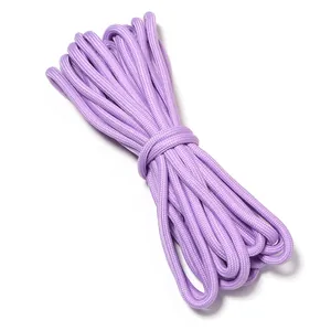 Cordón de paracord de poliéster violeta lavanda premium para manualidades y DIY