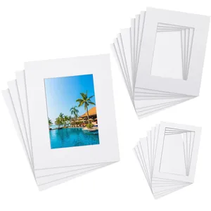 Paspartú Moderno Minimalista de Un Milímetro de Grosor para Marcos de Fotos Precortado y Sin Cortar Decoración Hogar