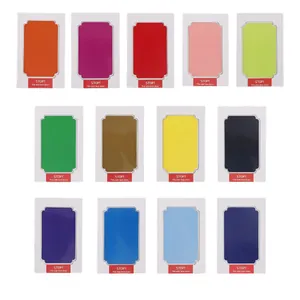 Juego de almohadillas de tinta sin contacto multicolor para huellas de bebés