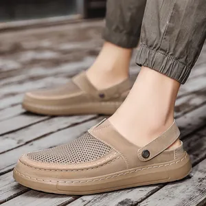 Chaussures d'été décontractées en maille respirante pour hommes, design polyvalent