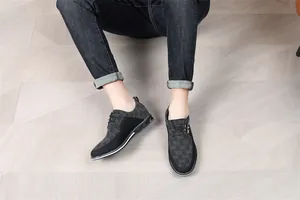 Lässige Herren-Loafer im britischen Stil mit runder Kappe am Fuß für den täglichen Look