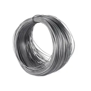 Detailed view of silver transparent plastic coated aluminum wire coil for bonsai styling