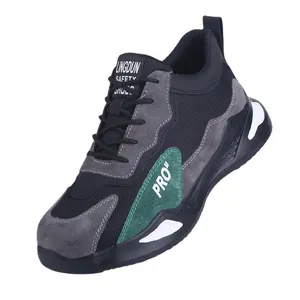 Zapatos de seguridad transpirables con punta de acero y protección antiperforación