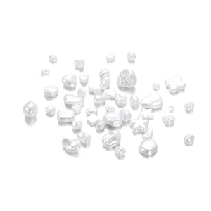 Assortimento di perle sintetiche bianche irregolari per la creazione di gioielli DIY