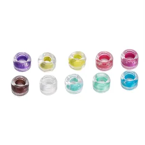 Collezione di perline colorate in vetro da 2,5 mm per gioielli fai da te e punto croce
