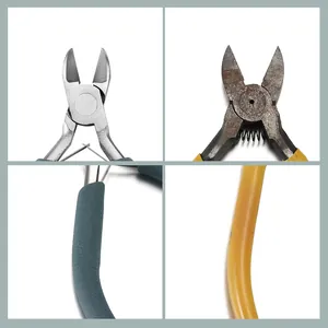 High-quality precision jewelry pliers and wire cutters set for professional craft making