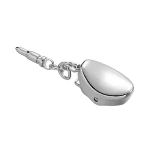 Silver jewelry end cap connector for handmade pearl necklace and bracelet making