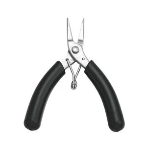 Professional grade needle-nose pliers tool for DIY jewelry making and beading projects.