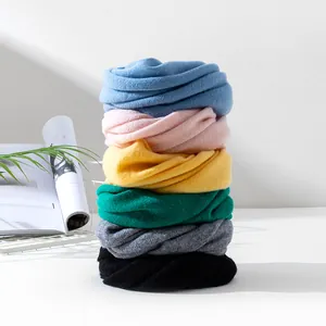 Soft 100% merino wool knit neck warmers in multiple vibrant colors for winter gear
