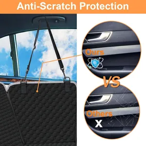 Vue détaillée montrant la protection anti-rayures de la protection de porte de voiture