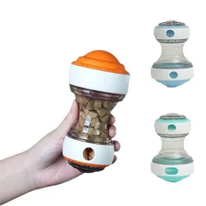 Balle distributrice de friandises pour chiens et jouet mangeoire lente pour animaux