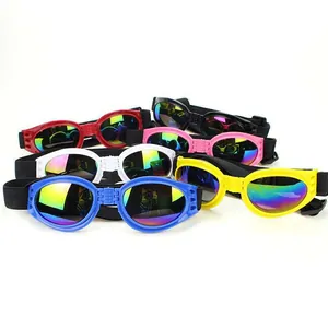 Lunettes de soleil pliables haut de gamme pour chiens disponibles en plusieurs couleurs