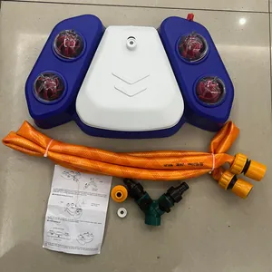 Kit de fuente de agua interactiva para perros con manguera de 2,8m y accesorios