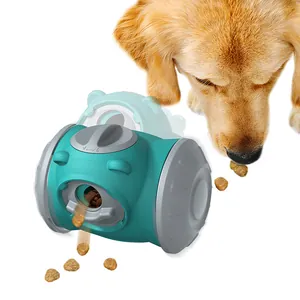 Jouet Puzzle Interactif pour Chiens Distributeur de Nourriture Lent Voiture pour Chiens Plastique ABS Forme Ours Jouet Culbuto Anti Ennui