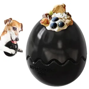 Jouet interactif pour chien en forme d'œuf de dinosaure pour manger lentement