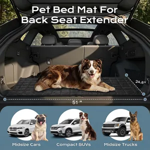 Grand tapis de lit pour coffre de voiture, 51x24,8 pouces, convient aux SUV et camions.