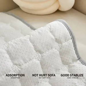 Tapis matelassé en flanelle pour animaux avec envers antidérapant pour chiens et chats