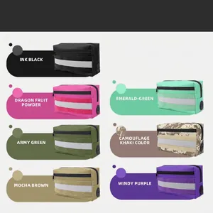 Reflektierende taktische Haustiertasche für Hundegeschirr in sieben Trendfarben
