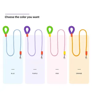 Durable colorful bubble foam dog leashes available in blue, purple, pink and orange styles.