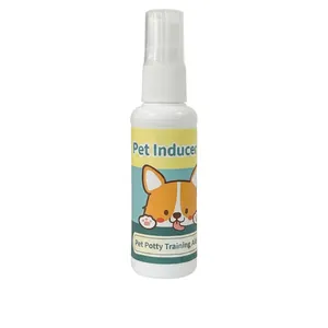 Potty training spray inducer for dogs to encourage fixed-point bathroom habits