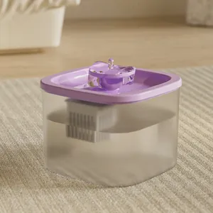 Fontaine à eau automatique pour chats et chiens avec système de filtration